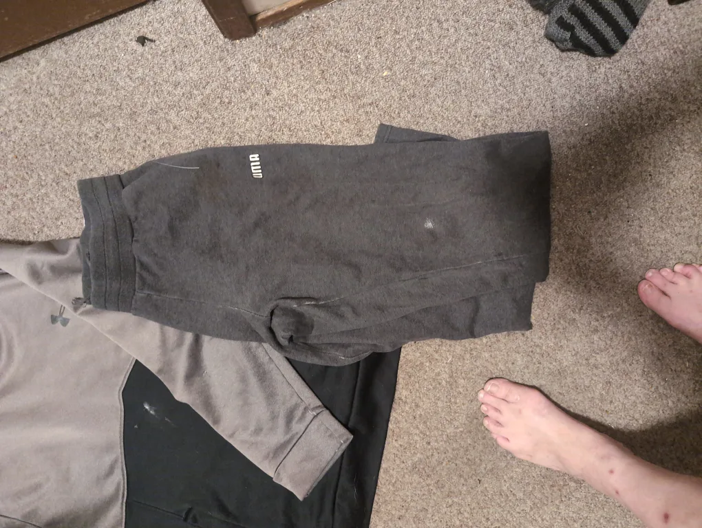 Under Armour Hoodie & Puma Track Pants thumbnail