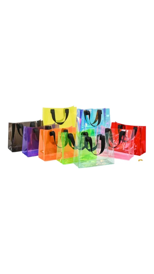 Colorful Transparent Tote Bag image indicator(5)