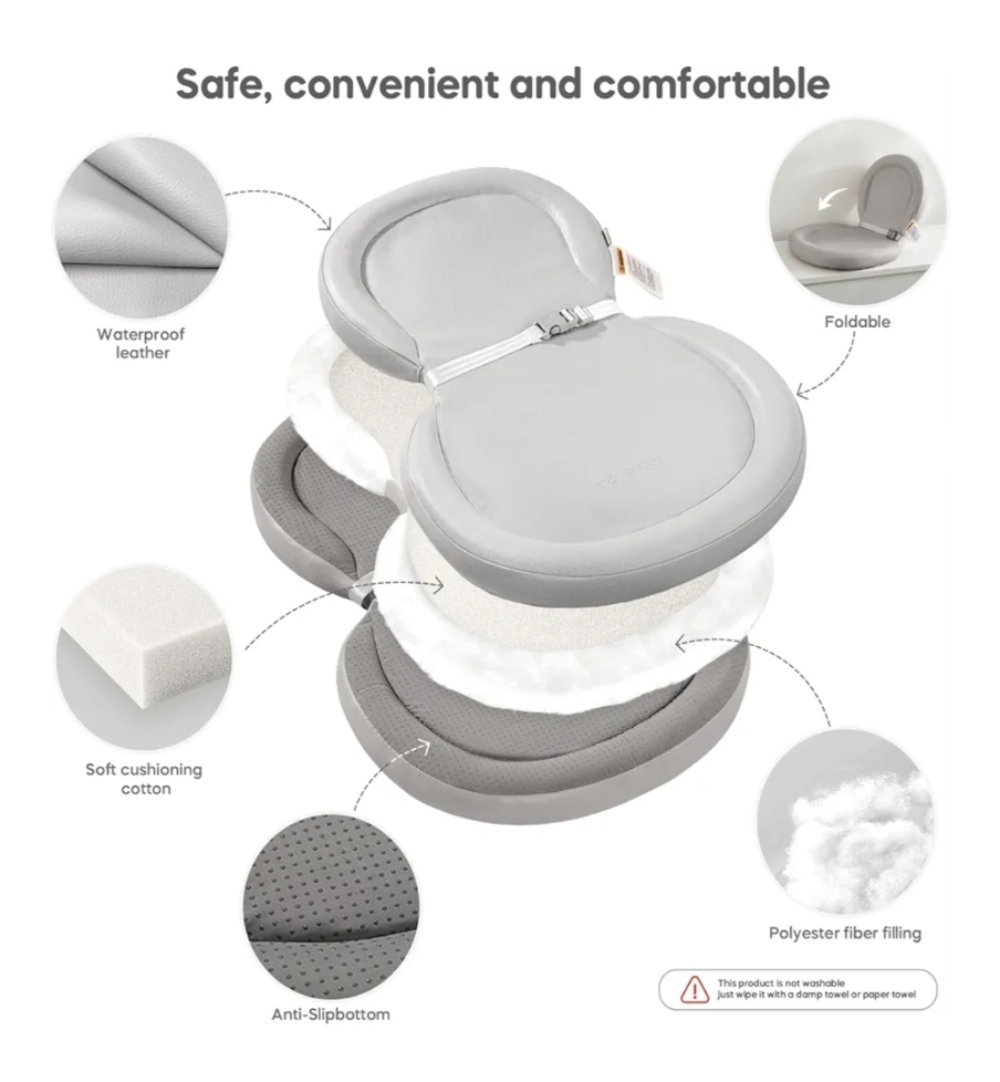 Mamatepe Baby Changing Pad - Soft & Foldable - photo 3