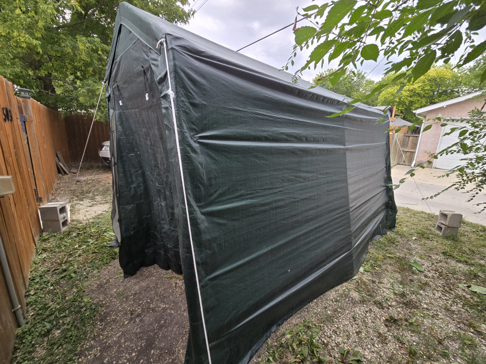 Carport tent *yes still available* - photo 2