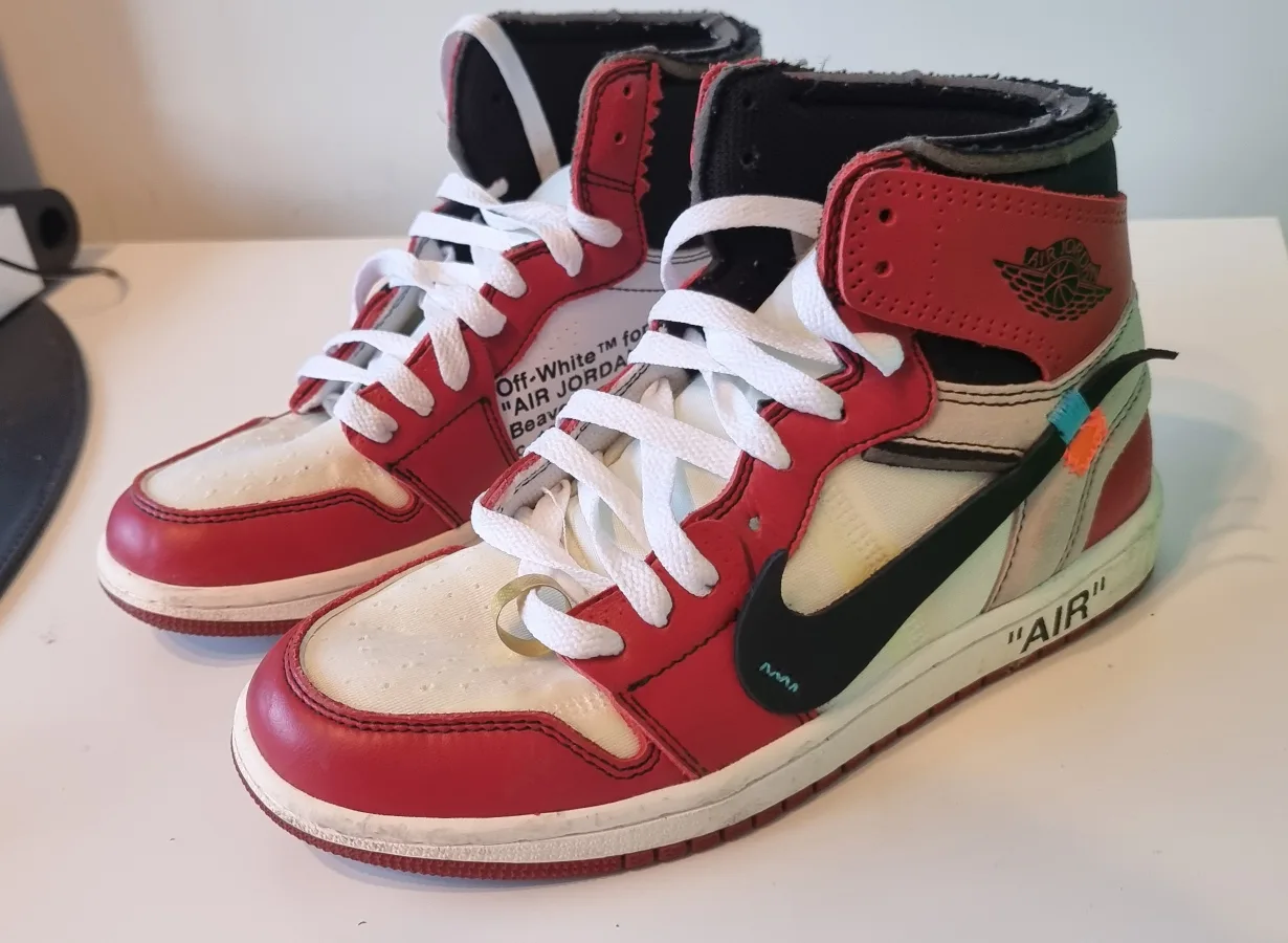 Nike Air Jordan 1 Off-White Chicago, US 5.5 thumbnail