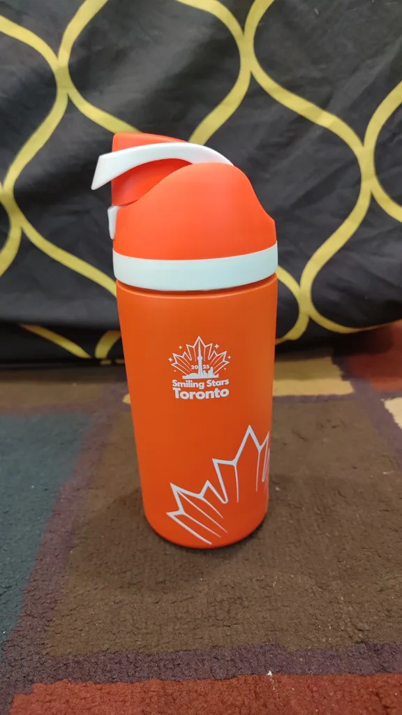 Smiling Stars Toronto Orange Water Bottle image indicator(4)