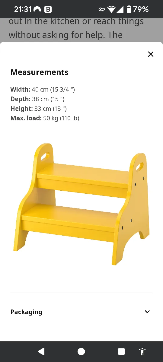 IKEA Trogen Child's Step Tool image indicator(5)