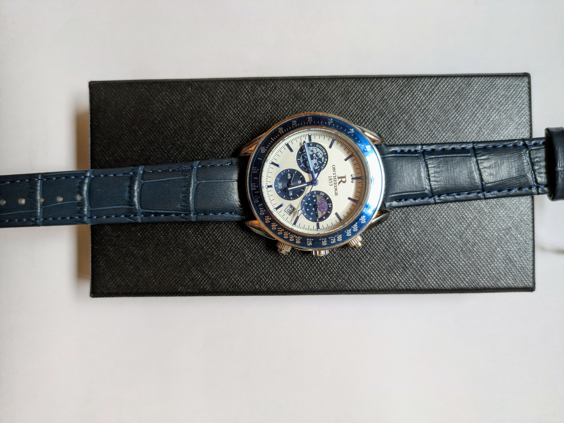 ONTHEEDGE China Panda Quartz Chronograph Watch - photo 4