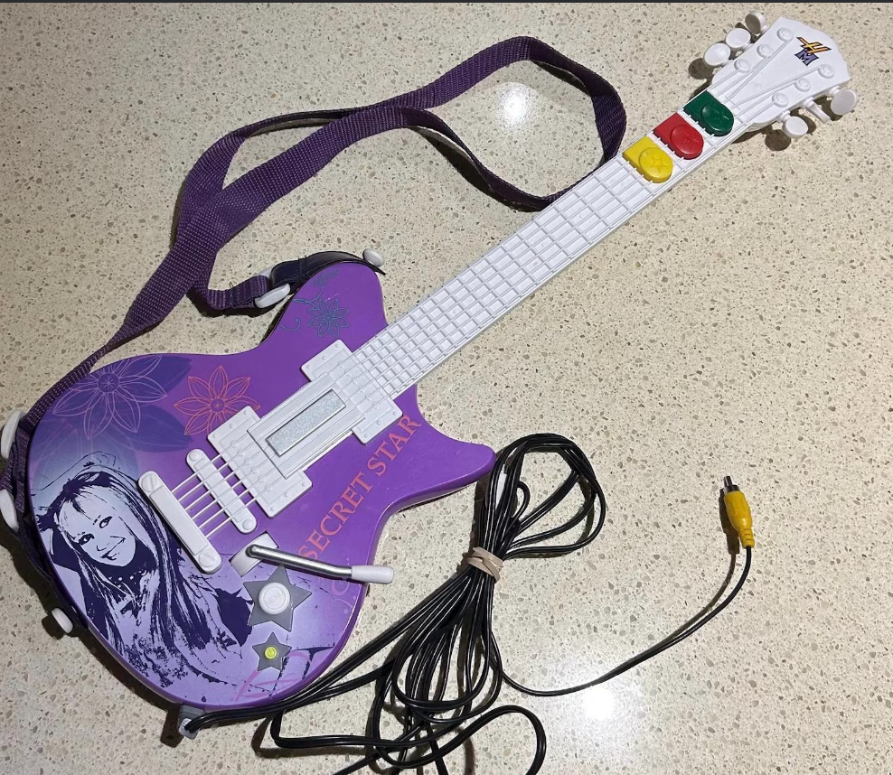 Hannah Montana Secret Star Plug & Play Electric Guitar Game