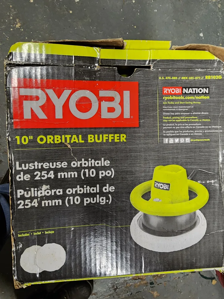 Ryobi 10-inch Orbital Buffer image indicator(6)
