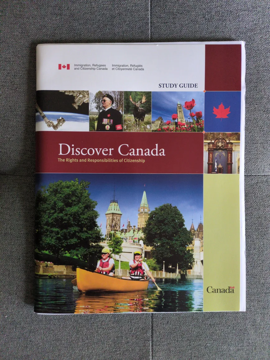 Discover Canada: Citizenship Study Guide thumbnail