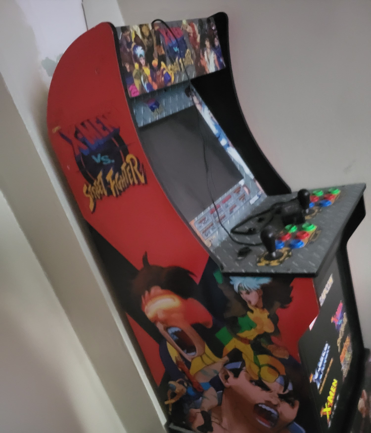 X-Men vs Street Fighter Arcade Cabinet