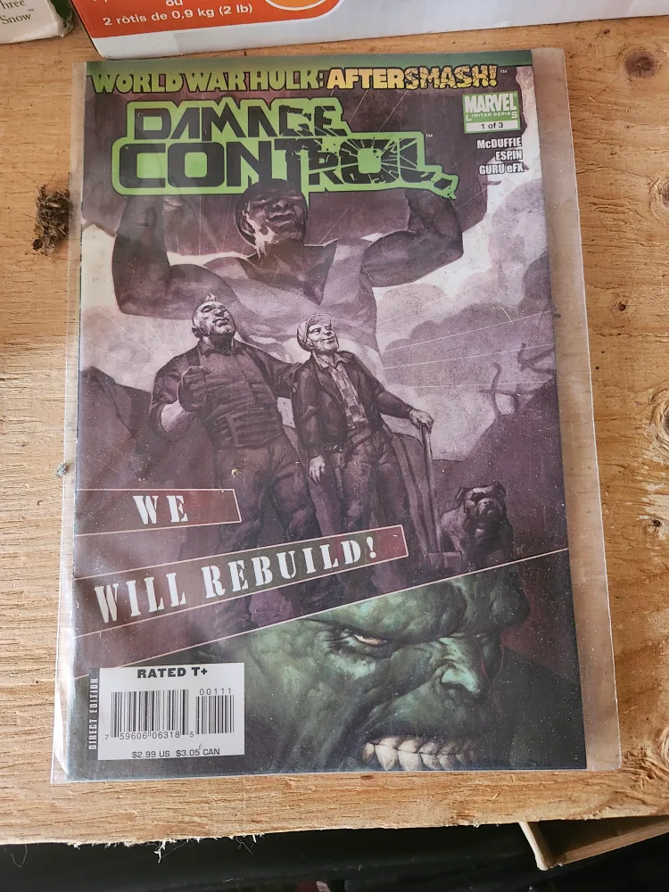 World War Hulk: Damage Control #1 Comic Book thumbnail