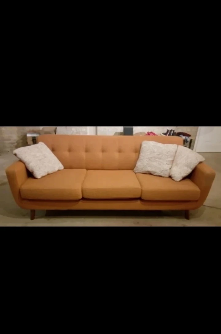 Orange Sofa Couch
