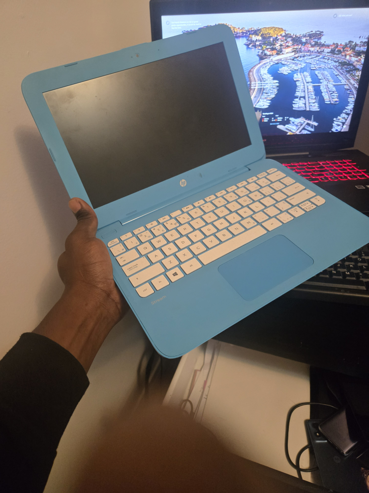 HP Stream Laptop - Blue