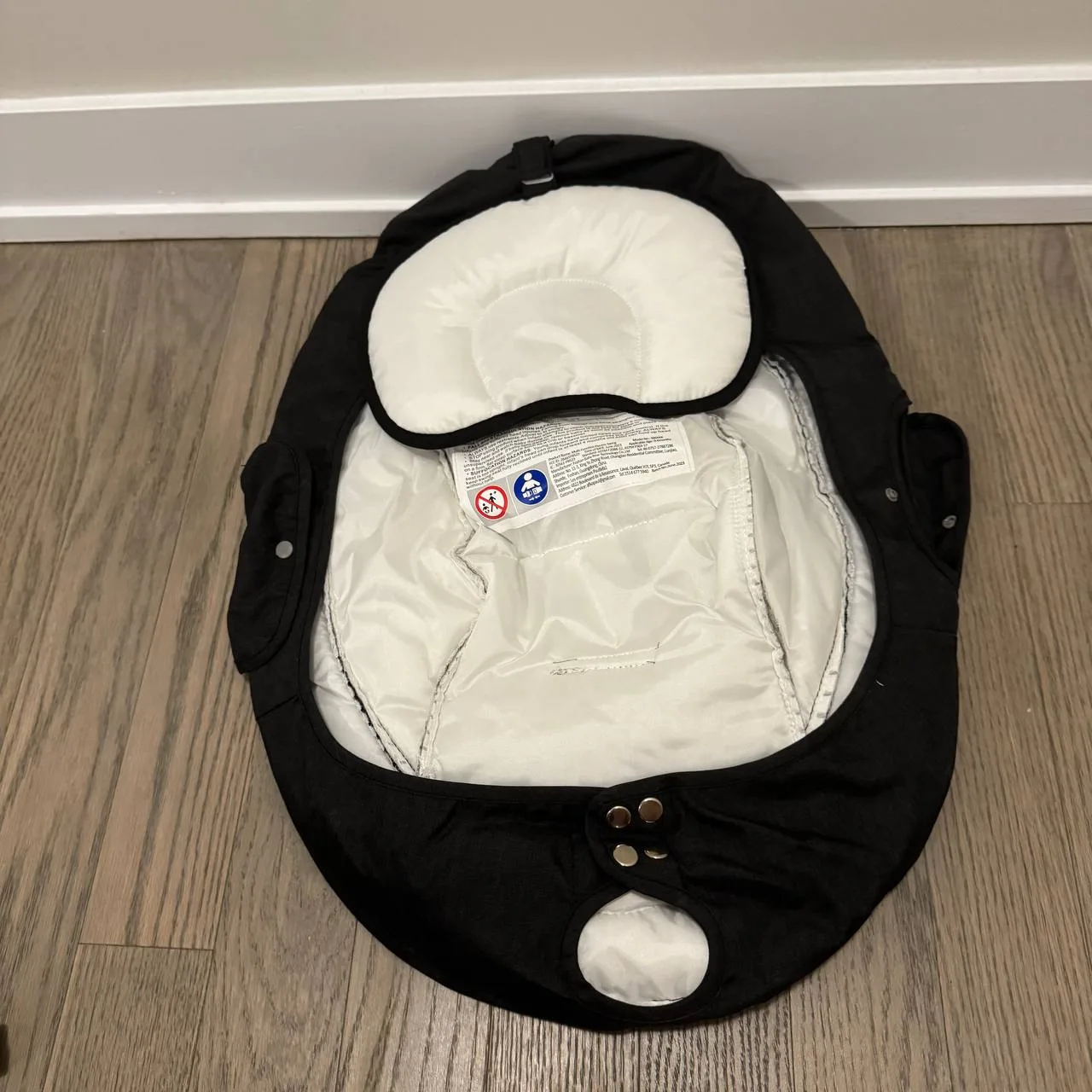 5-Speed Electric Baby Swing with Bluetooth & Remote image indicator(3)