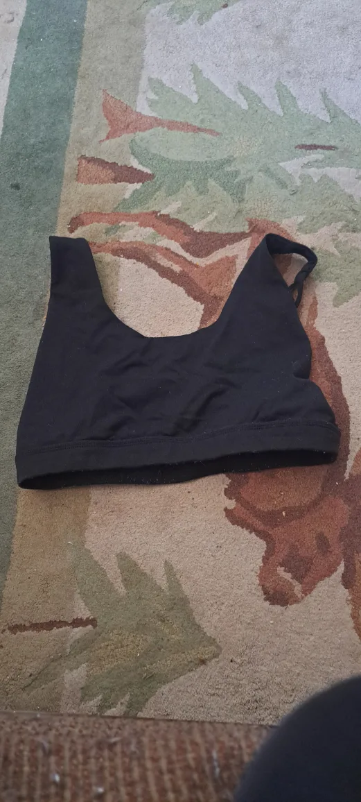 Black Sports Bra thumbnail