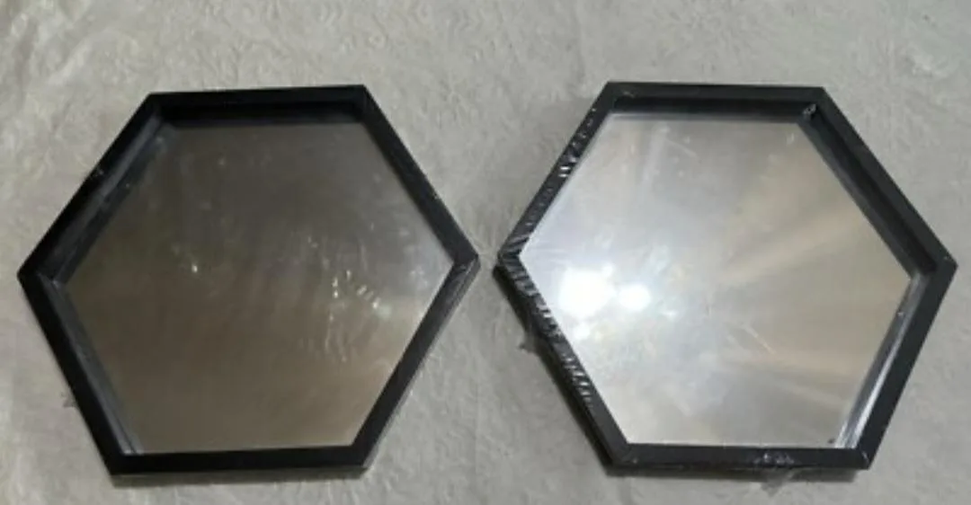 Hexagon Wall Mirror - Set of 2 thumbnail