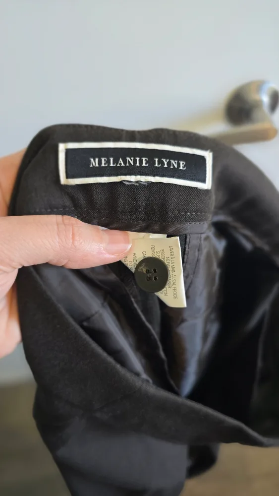 Melanie Lyne Dark Brown Dress Pants image indicator(3)