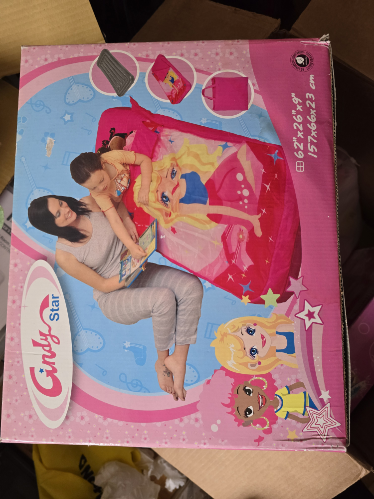 Cindy Star Inflatable Bed, 62x26x9"