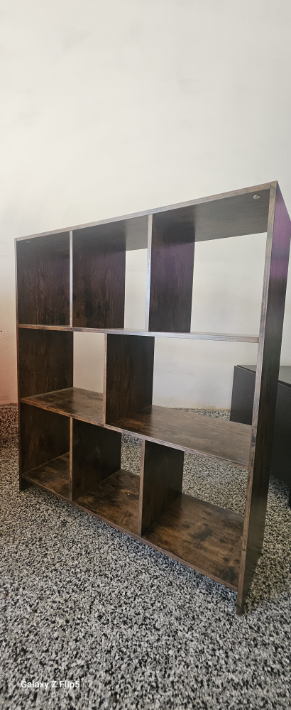 Brown Wooden Bookshelf