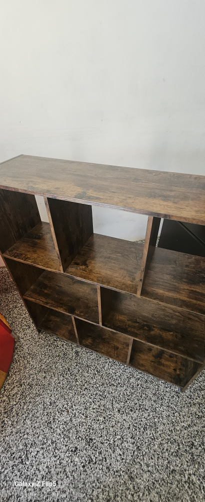 Brown Wooden Bookshelf - photo 2