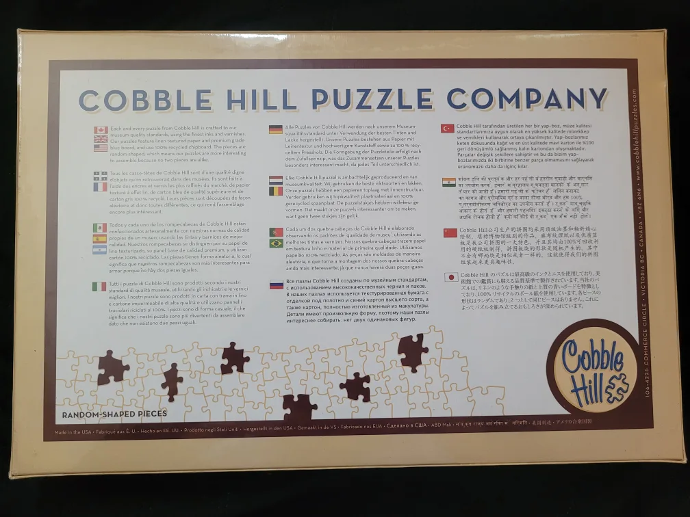 Cobble Hill Teacups 2000 Piece Jigsaw Puzzle image indicator(2)