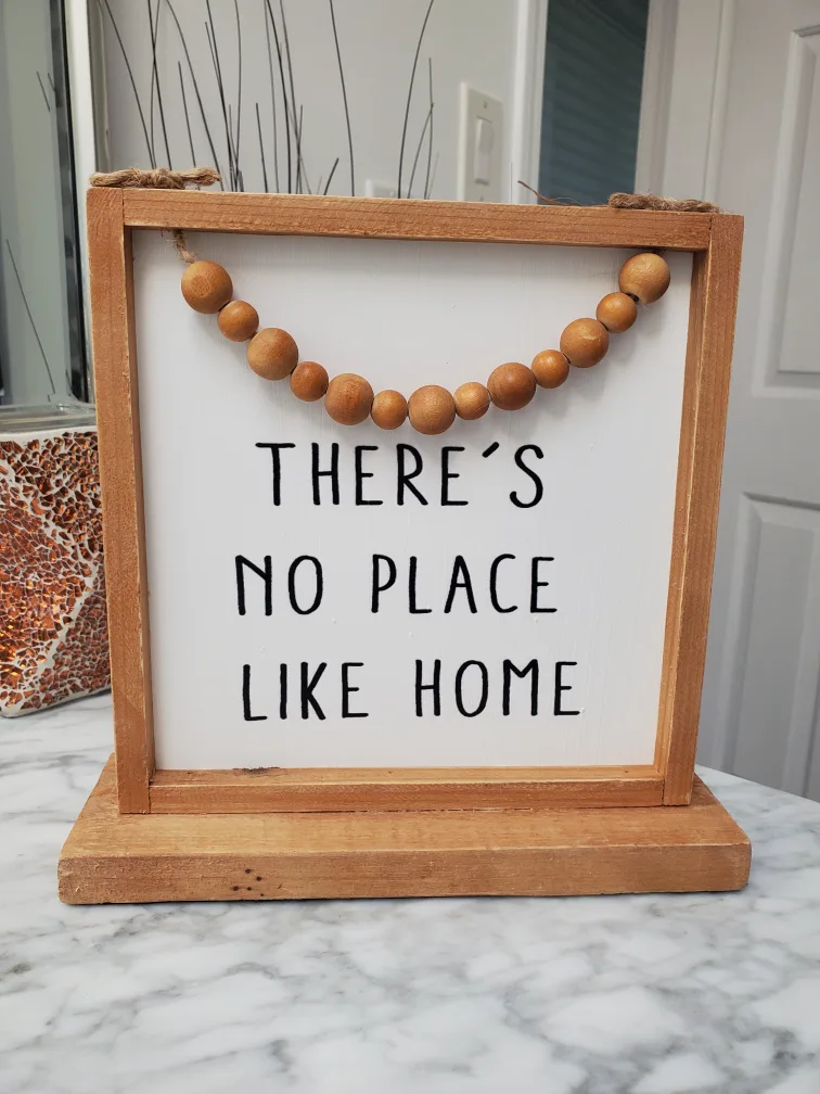 Home Decor Sign - "There's No Place Like Home" thumbnail