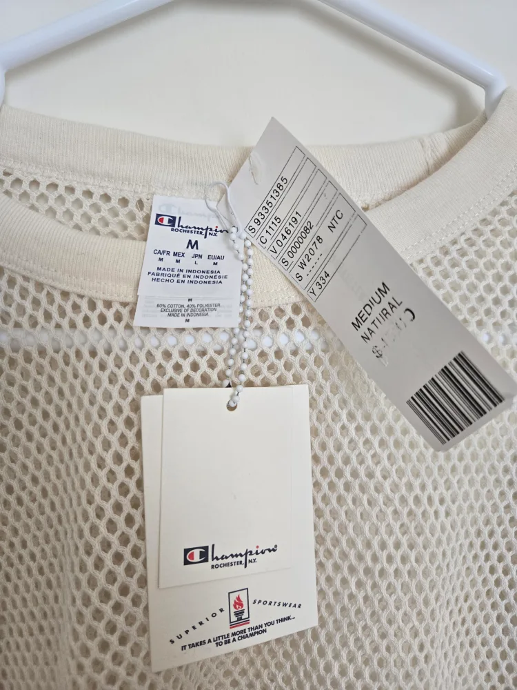 Champion Rochester Mesh Long Sleeve Top - Size M image indicator(3)