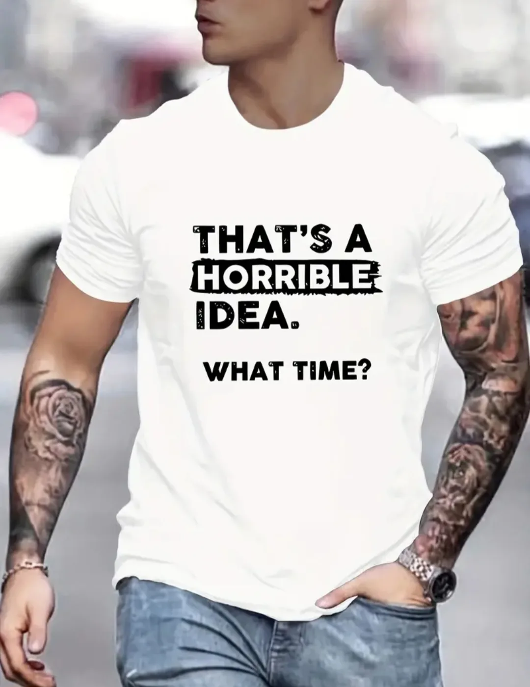 Men's Medium-Sized Short Sleeve Top Duo $10 for Both thumbnail