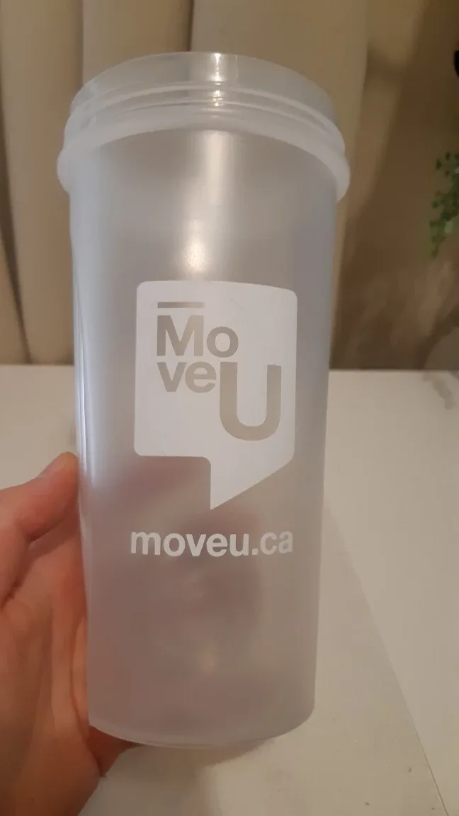 600ml Shaker Protein Bottle - Never Used image indicator(5)