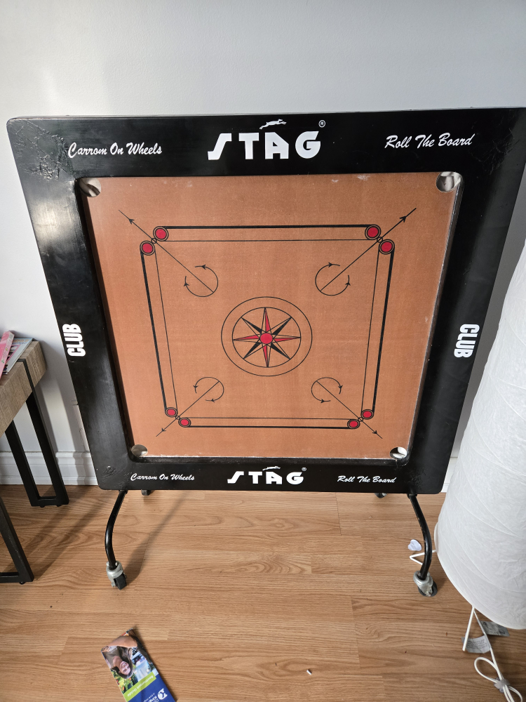 Stag Club Carrom Board on Wheels - photo 4