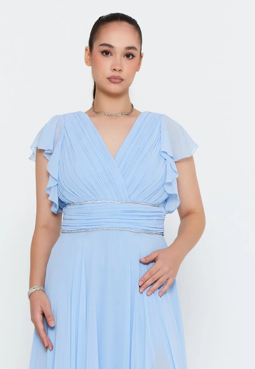 Trendyol Blue Evening Dress image indicator(2)