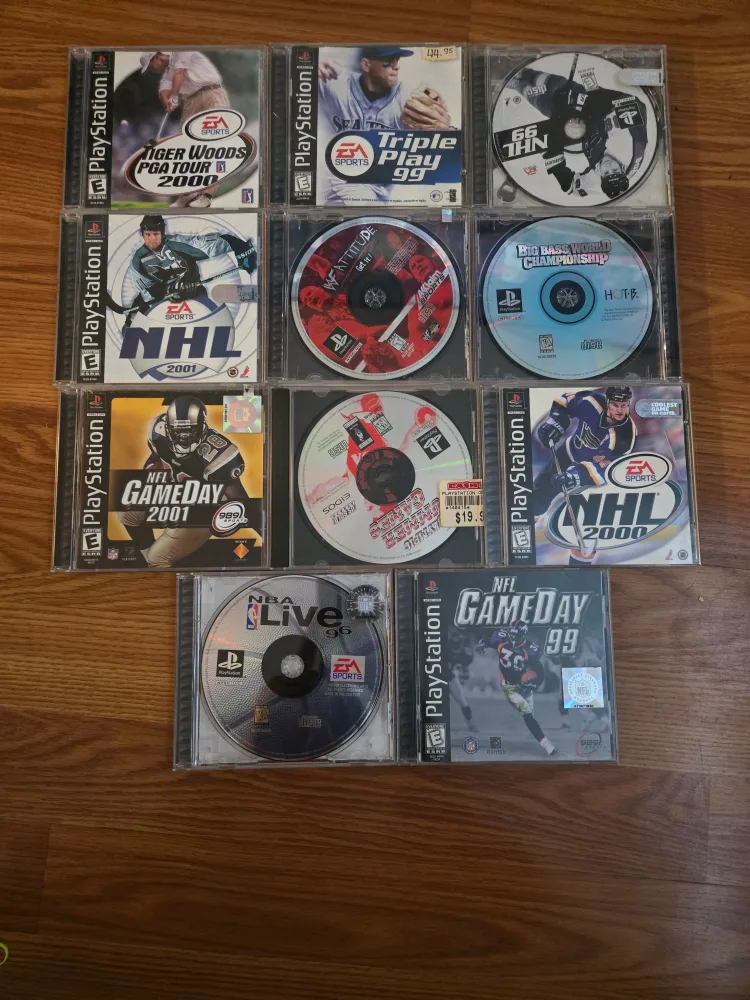 PlayStation 1 (PS1) Sports Games Bundle thumbnail