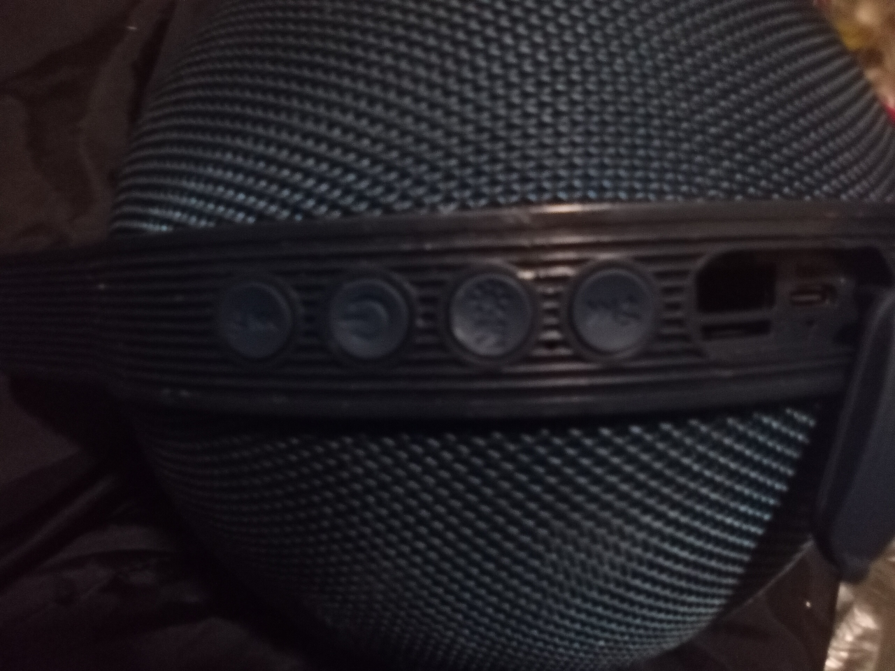 Blue Portable Bluetooth Speaker - photo 2