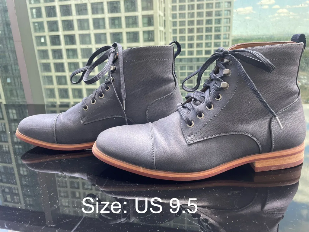 mens dress boot size 9.5 thumbnail