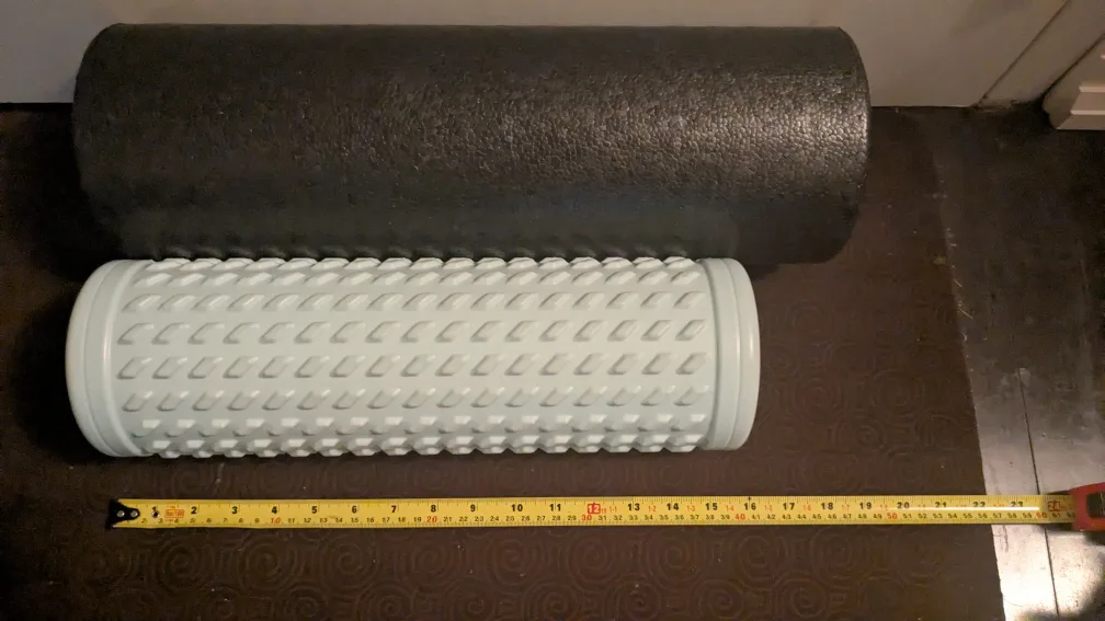 Foam Rollers - Black & Light Blue image indicator(2)