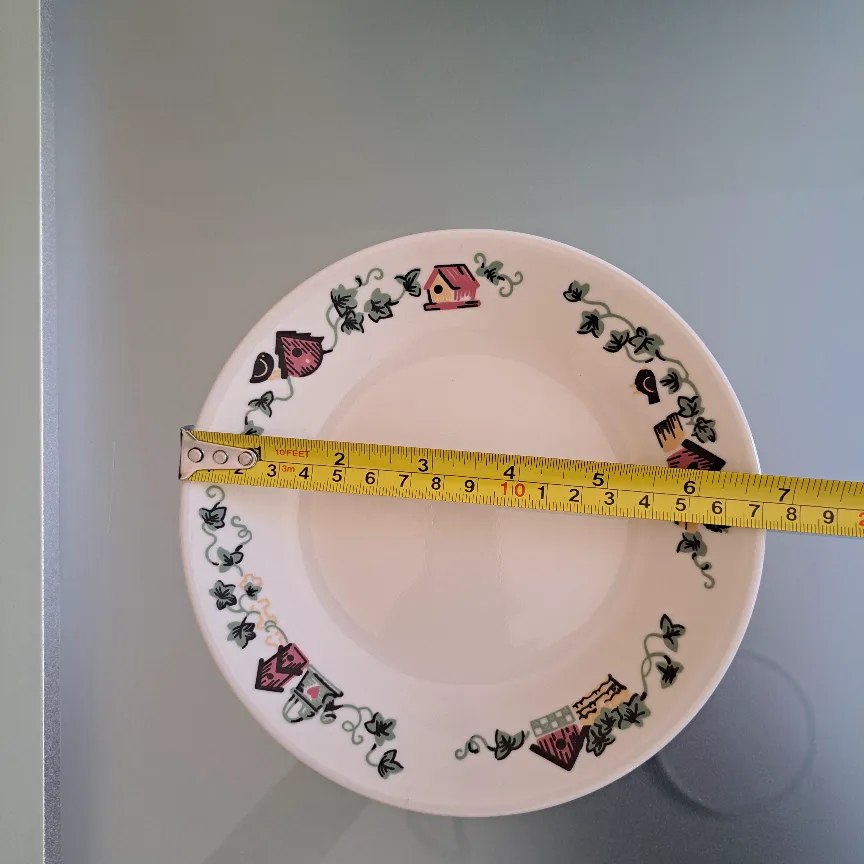 Corelle Birdhouse Pattern Dinner Plates image indicator(4)