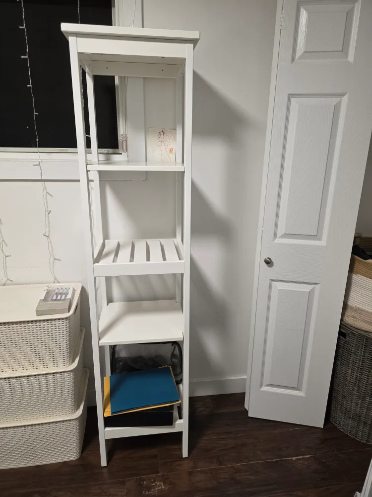 IKEA Hemnes White Shelf Unit thumbnail