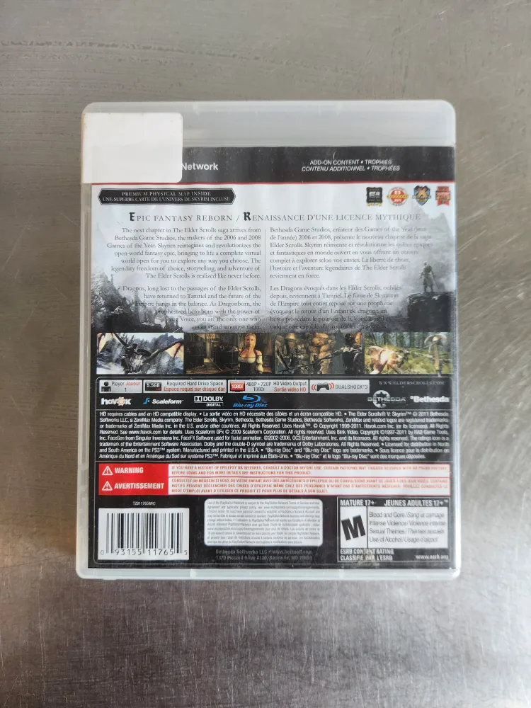 The Elder Scrolls V: Skyrim - PS3 Game image indicator(2)