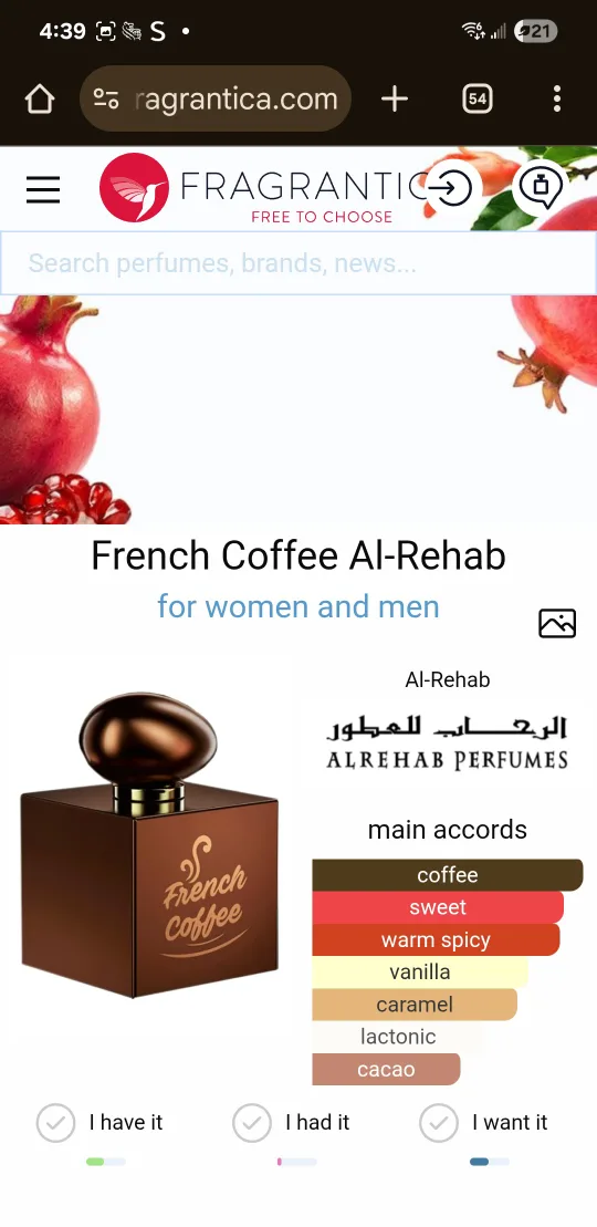 Al-Rehab French Coffee Perfume image indicator(2)