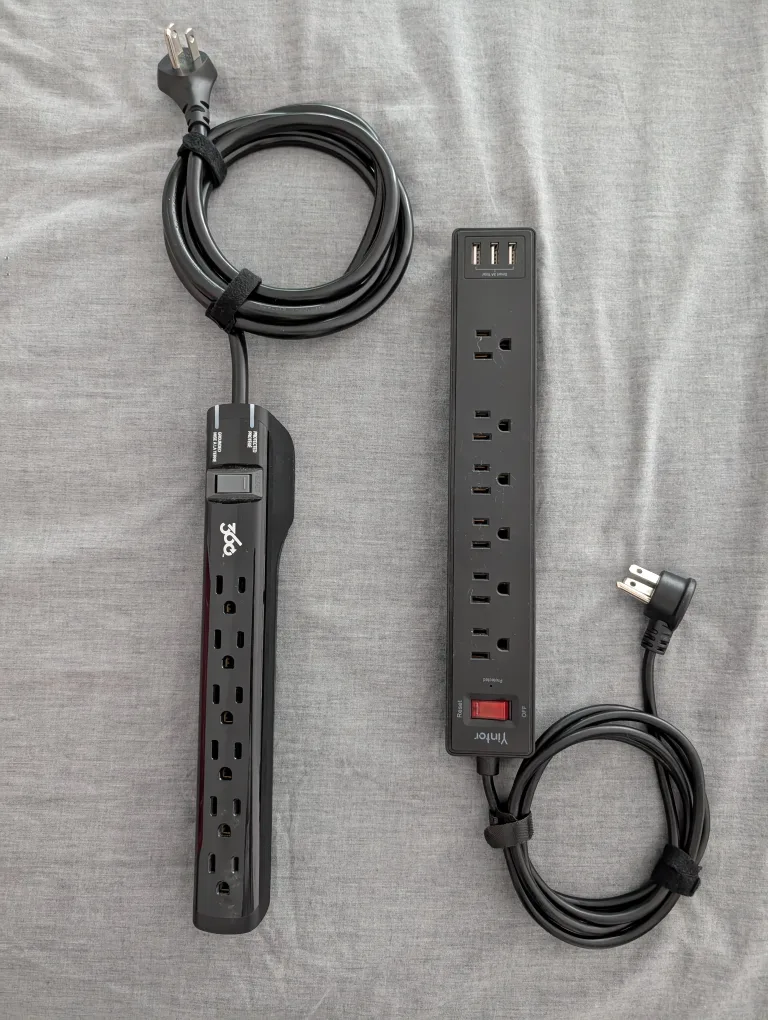 Assorted Cables, USB Hubs, Power Bars and White Noise Machine image indicator(7)