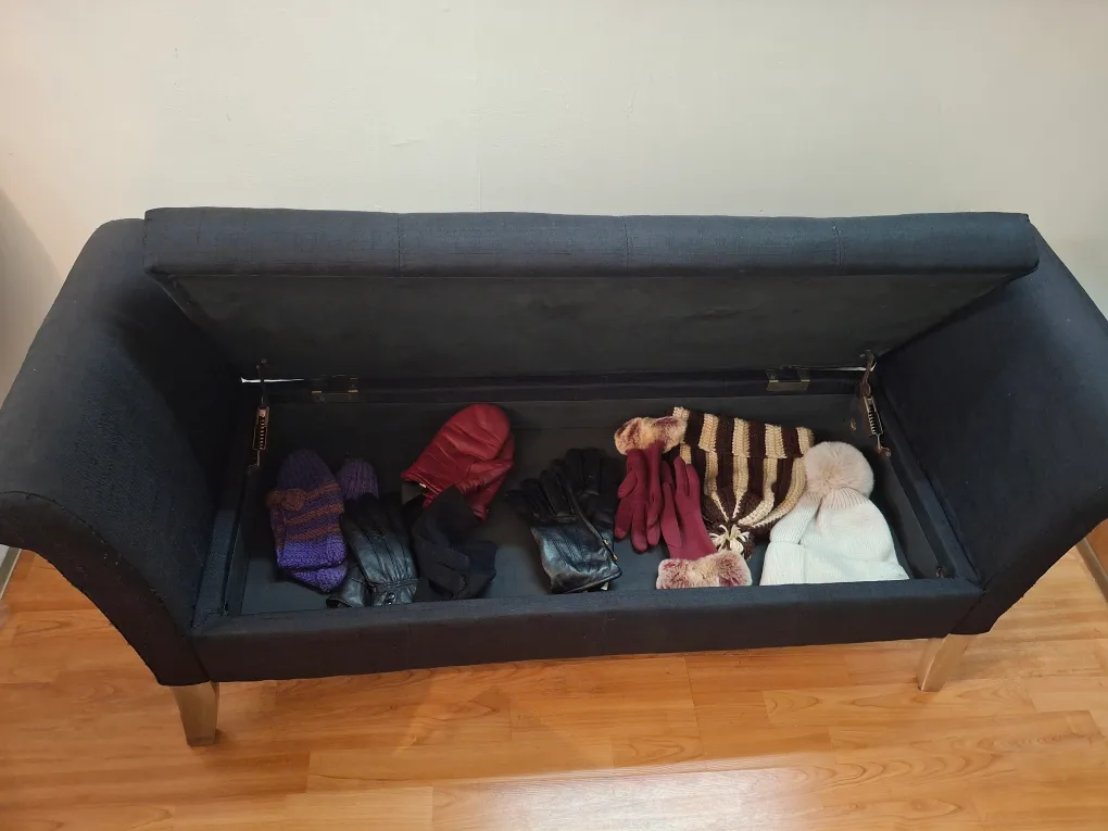 Black Storage Bench image indicator(3)