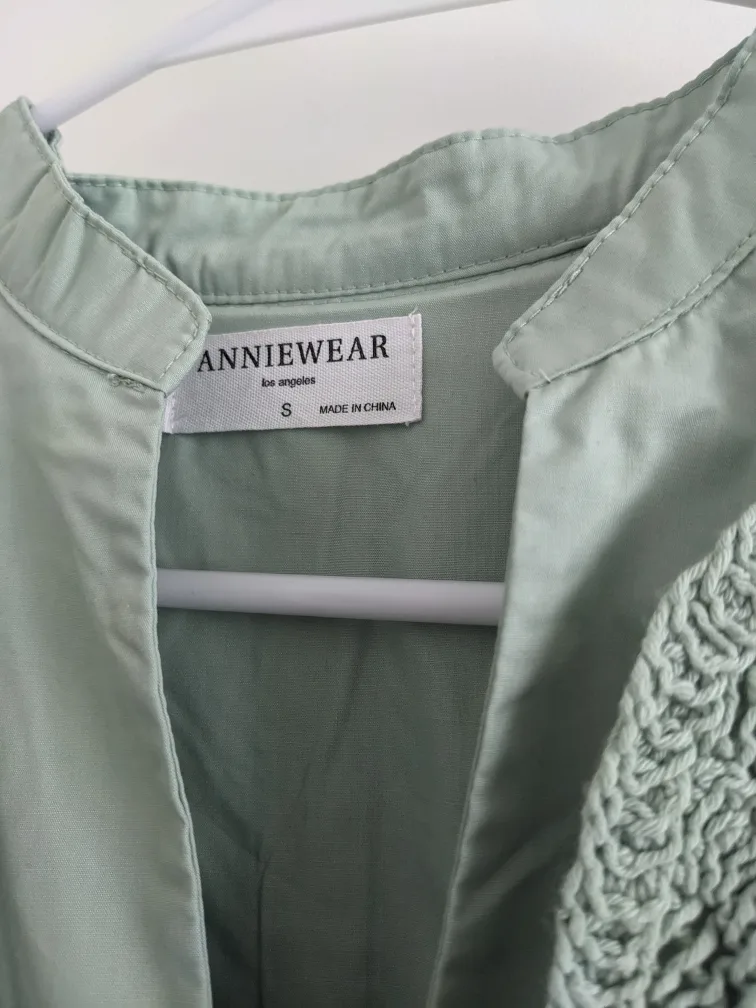 New Crochet Vest Top Dress image indicator(2)