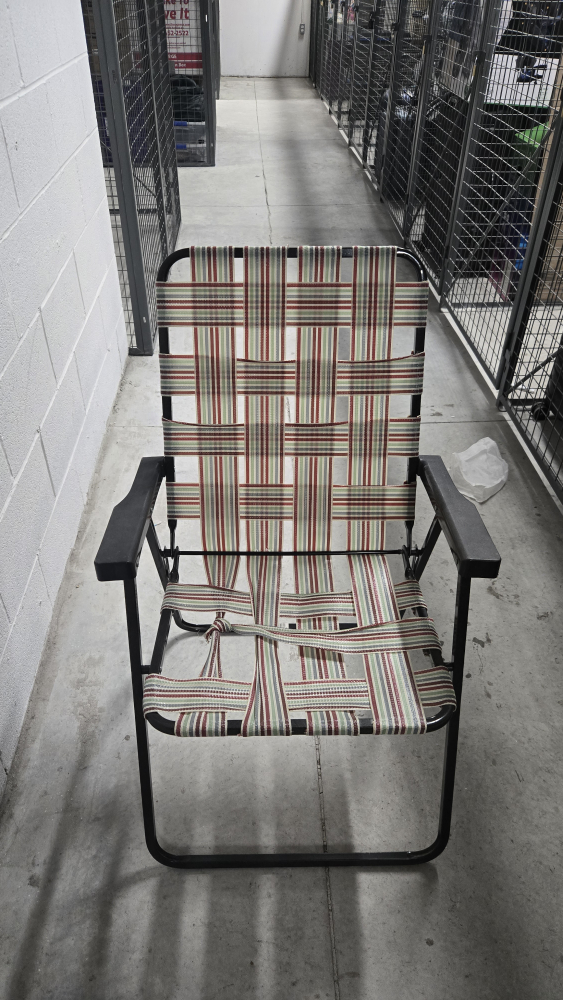 Folding Camp Chair - Striped - photo 3
