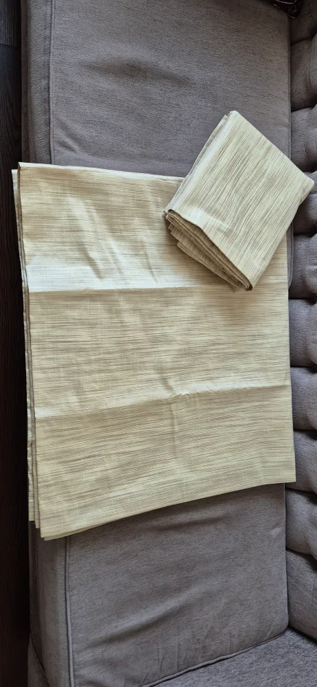 Neutral Striped Curtains thumbnail