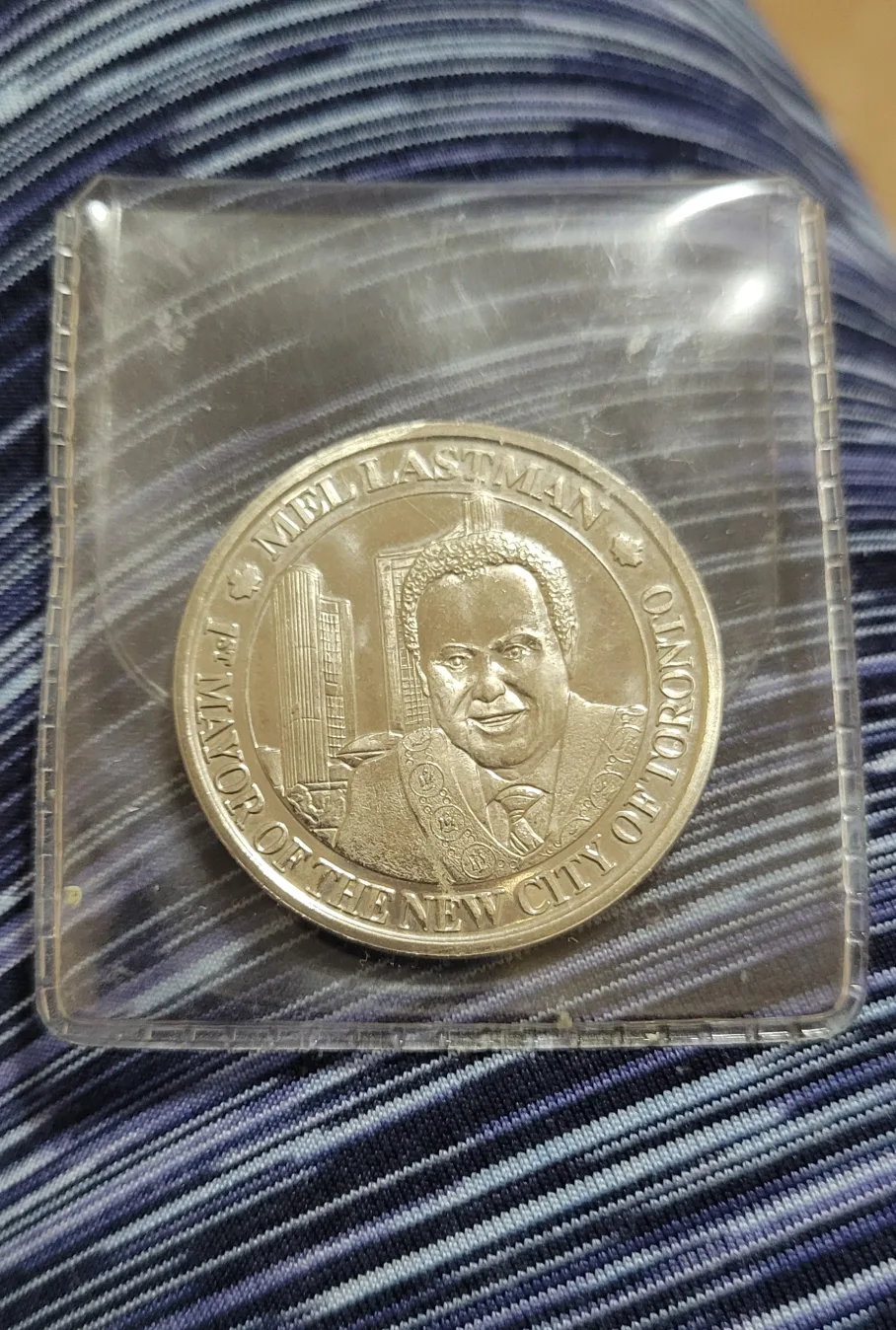 Mel Lastman Toronto Millennium Commemorative Coin image indicator(5)