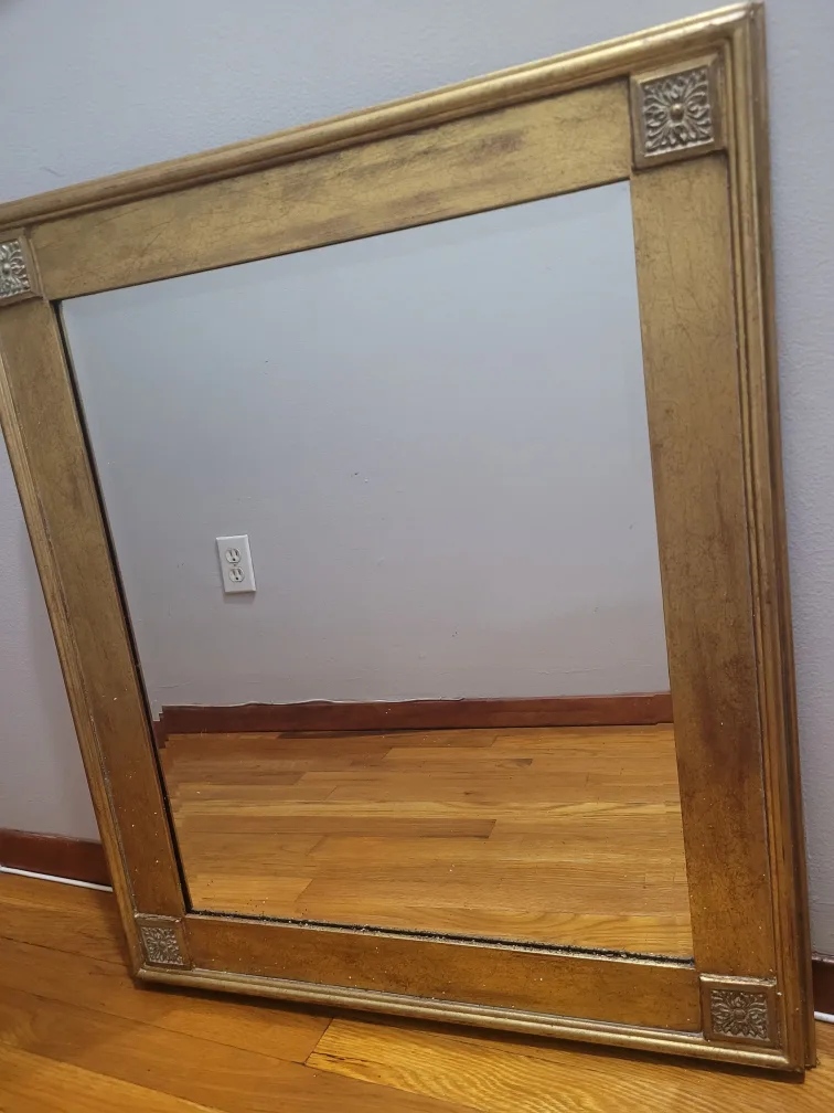 Gold Framed Wall Mirror thumbnail