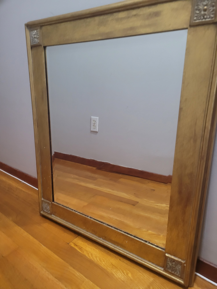 Gold Framed Wall Mirror - photo 2