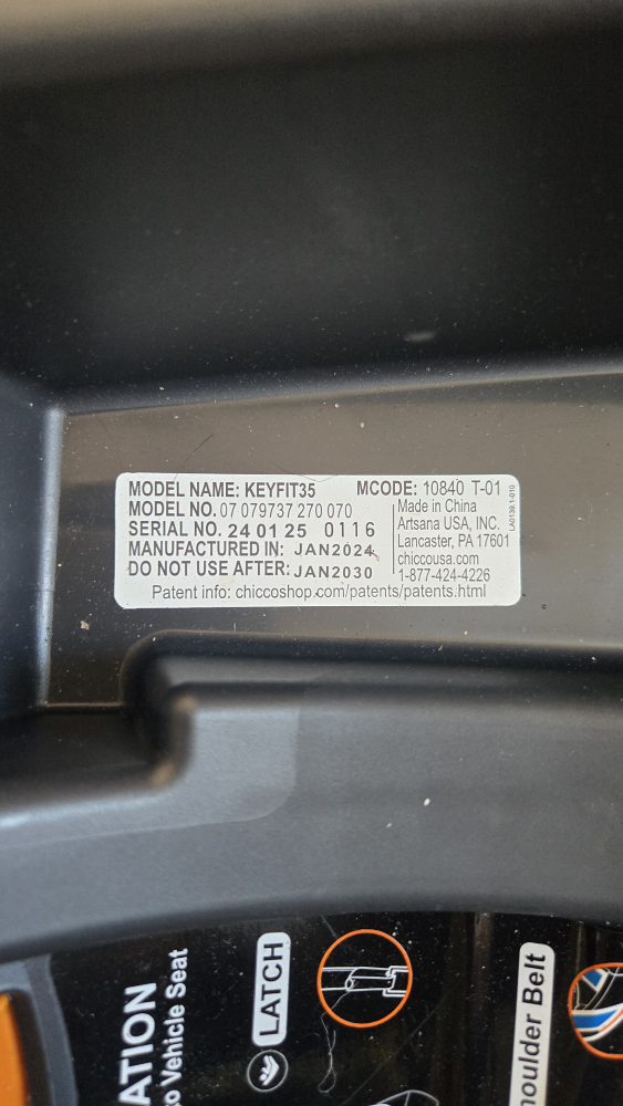 Chicco Keyfit 35 Cleartex Infant Car Seat - photo 2