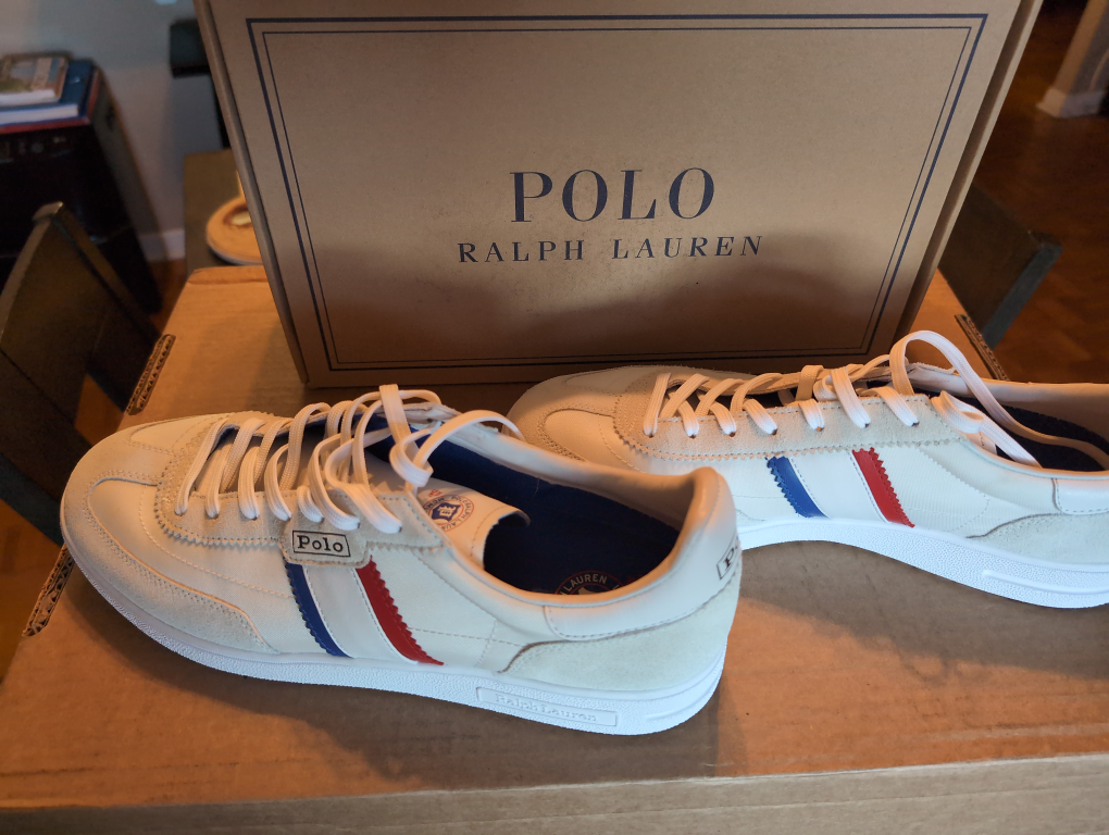 Polo Ralph Lauren White Leather Sneakers - photo 3