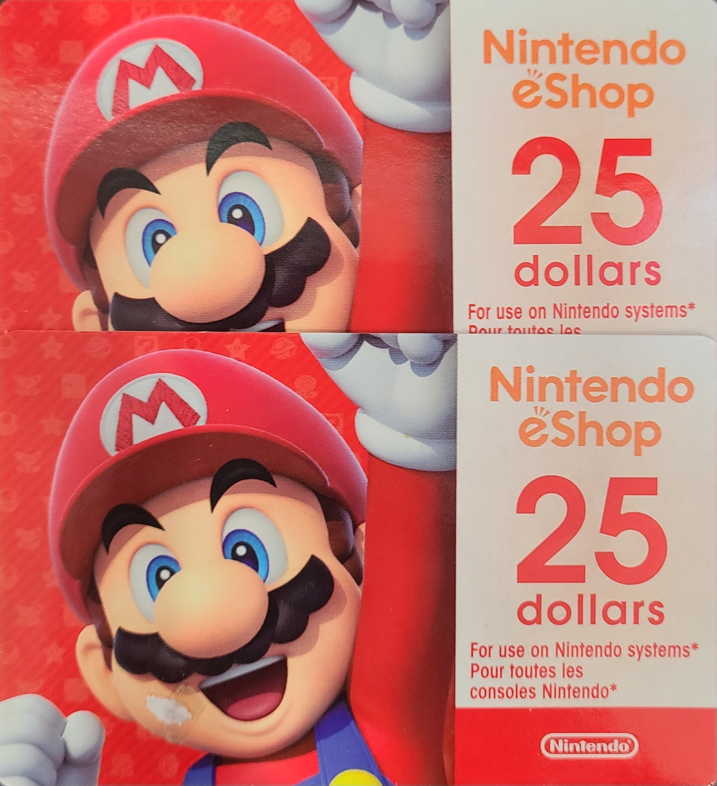 Nintendo eShop $50 Giftcard