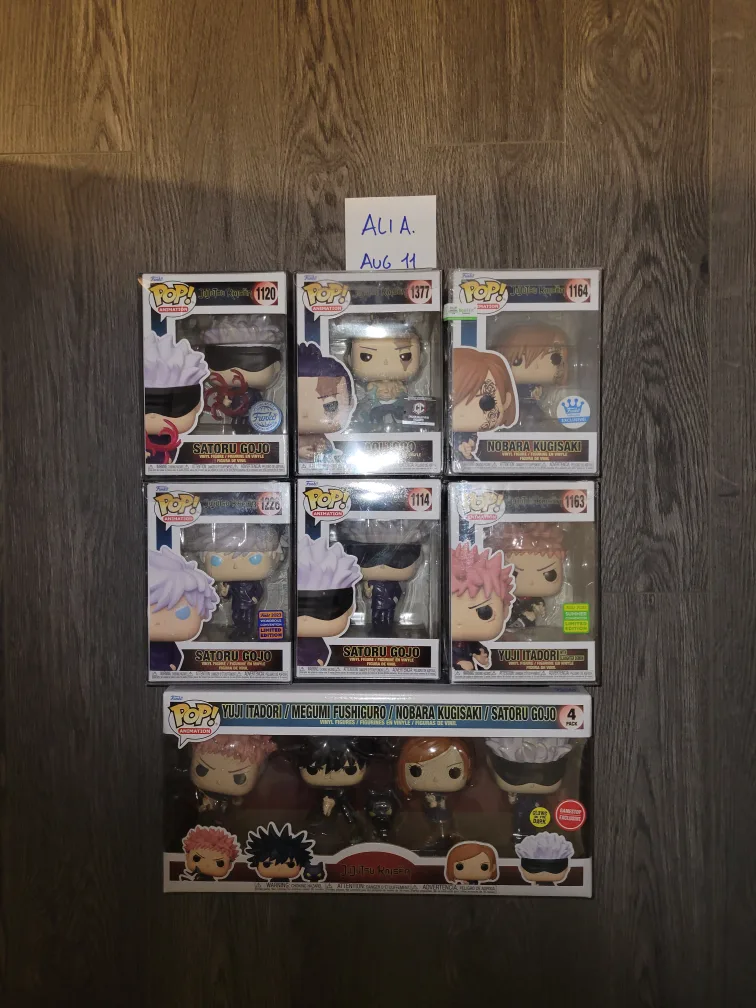 Funko POP! Jujutsu Kaisen Figures thumbnail