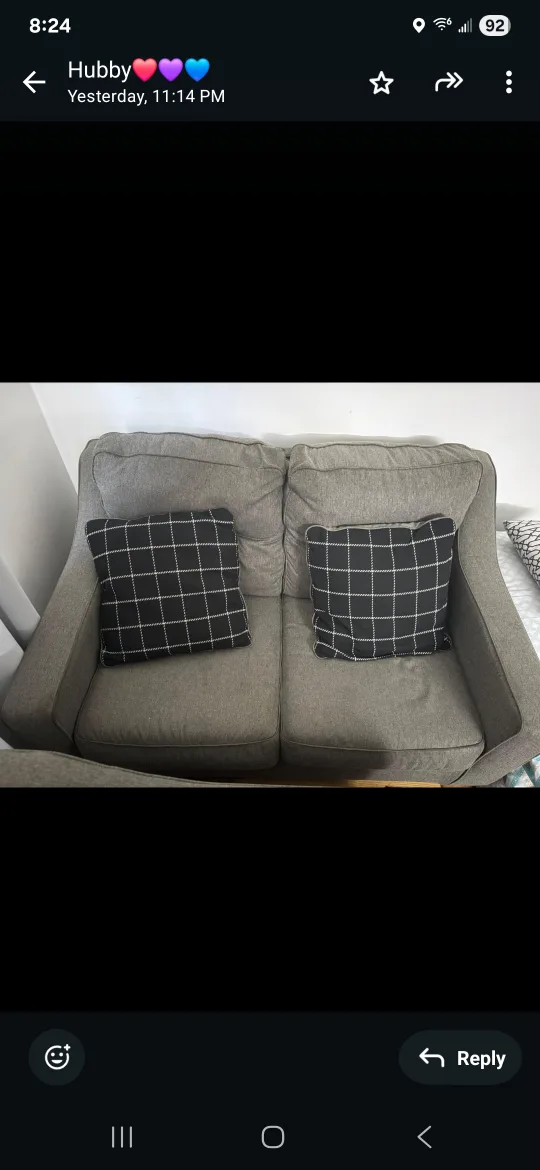 Gray Sofa & Loveseat Set thumbnail